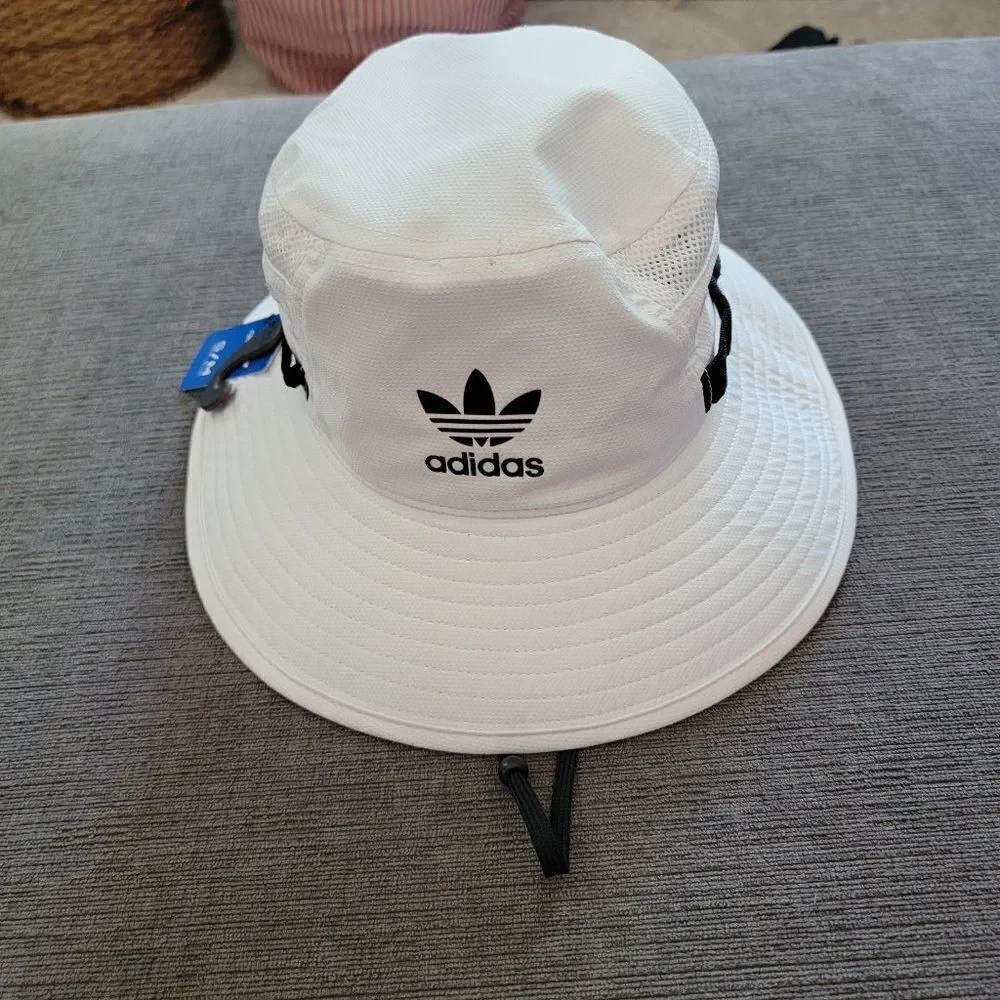 Adidas Originals Adult Webbing Boonie Bucket Hat, Men's, Small/Medium, W…